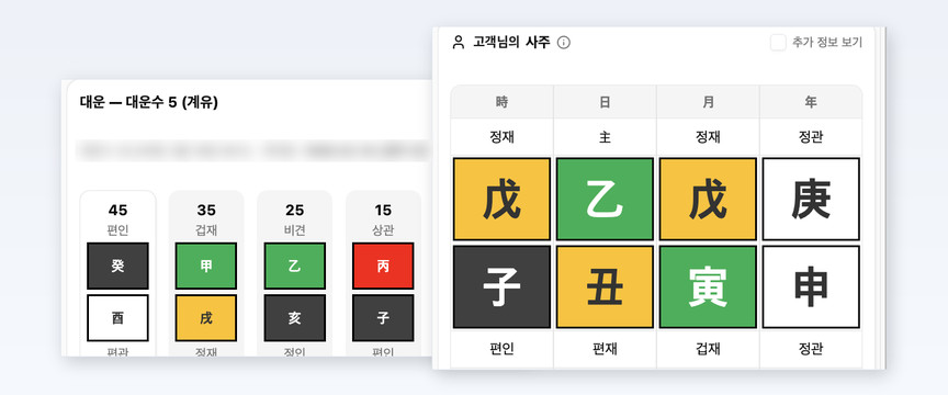 AI 사주 상담 서비스 — iOS·Android